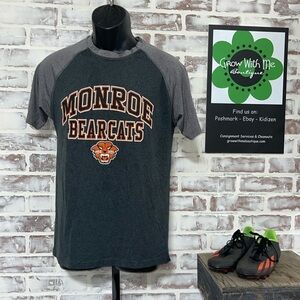 Monroe bearcats athletic shirt adult medium